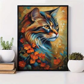 5DDIY Diamond Painting Set - Full Diamond Round Water Diamond Art (Option: Code32)